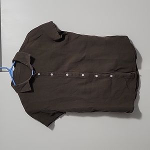 Women's small dk green blouse